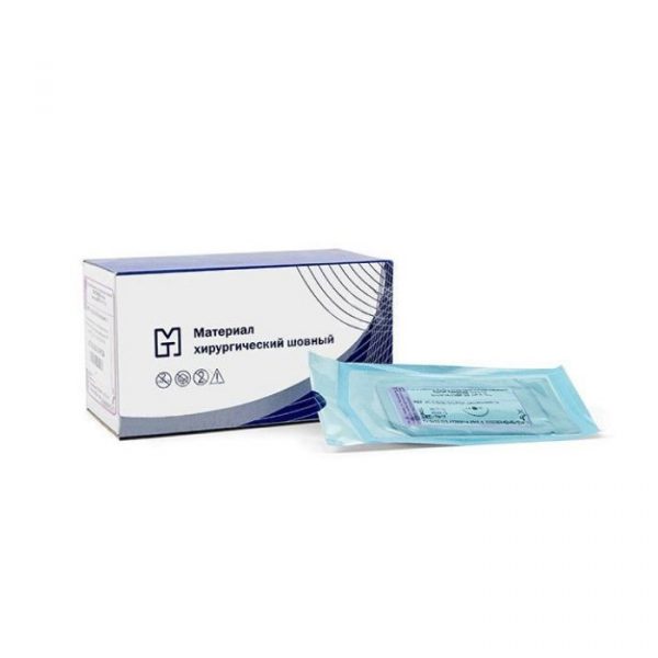 Полипропилен USP 4/0(МР 1,5), 75 см,  игла 20мм  CC/реж. 1/2 упак.12шт/DEMOPHORIUS LTD, Кипр